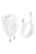 Сетевое Зарядное Устройство Borofone BN9 Reacher PD/QC 35W Type-C to Type-C