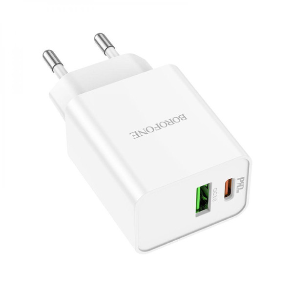Сетевое Зарядное Устройство Borofone BA69A Resource PD20W+QC3.0