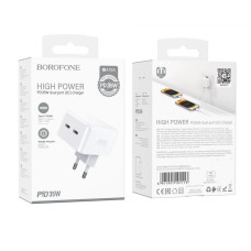 Сетевое Зарядное Устройство Borofone BA76A Source PD/QC 35W