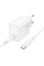 Сетевое Зарядное Устройство Borofone BA77A Insightful PD/QC 30W Type-C to Type-C