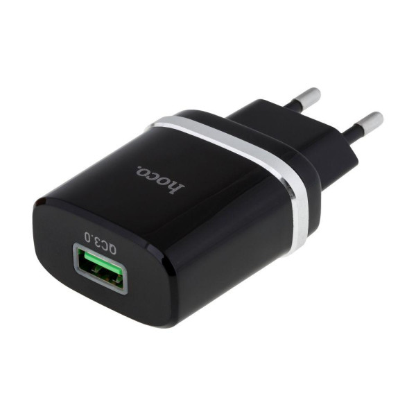 Сетевое зарядное устройство Hoco C12Q QC3.0 18W Type-C