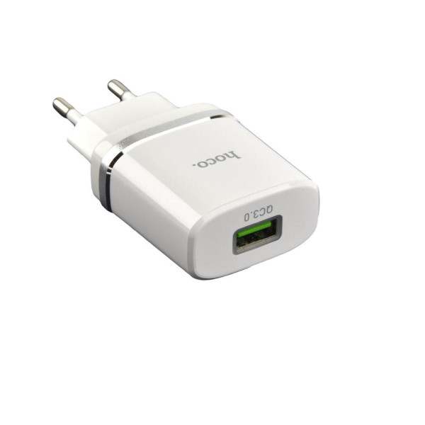 Сетевое зарядное устройство Hoco C12Q QC3.0 18W Type-C