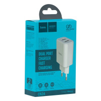 Сетевое Зарядное Устройство Hoco C62A Victoria 2USB 2.1A