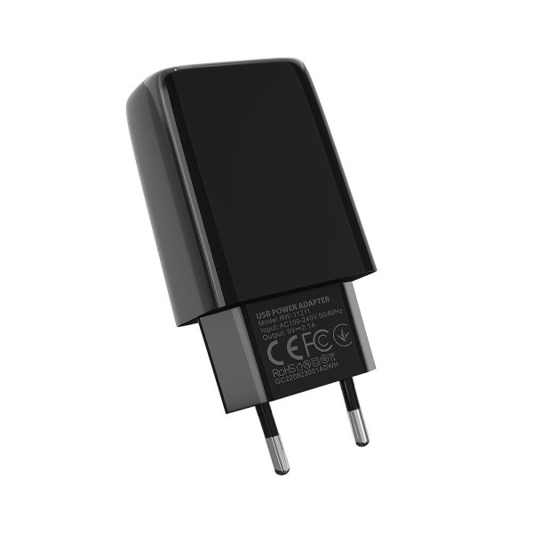Сетевое Зарядное Устройство Ridea RW-11011 Element 2.1 A