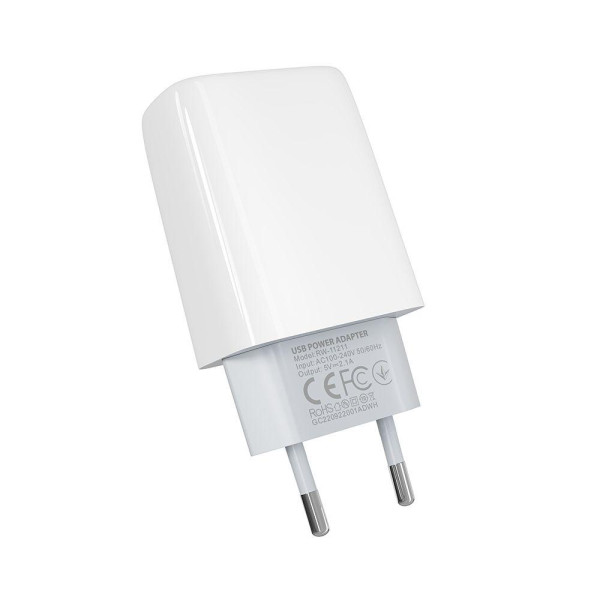 Сетевое Зарядное Устройство Ridea RW-11311 Element Lightning 2.1 A