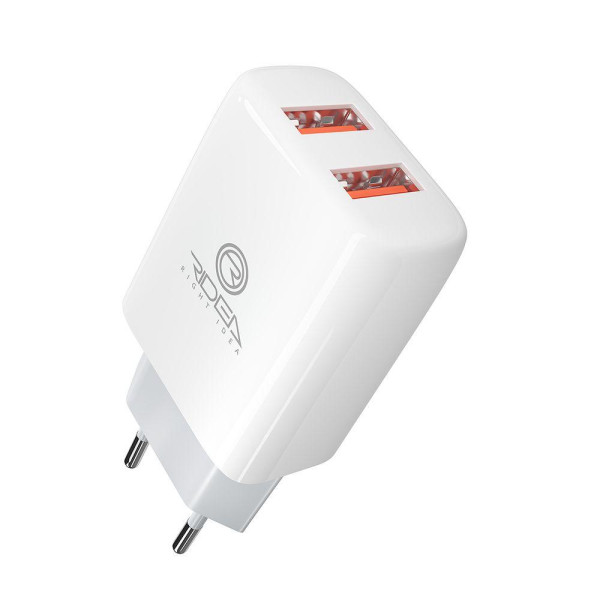 Мережевий Зарядний Пристрій Ridea RW-21011 Element Duo 2USB 2.1 A