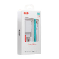 Мережевий Зарядний Пристрій XO L35D Micro 2USB 2.1A
