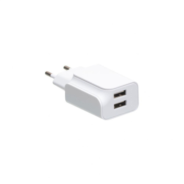 Мережевий Зарядний Пристрій XO L35D Micro 2USB 2.1A