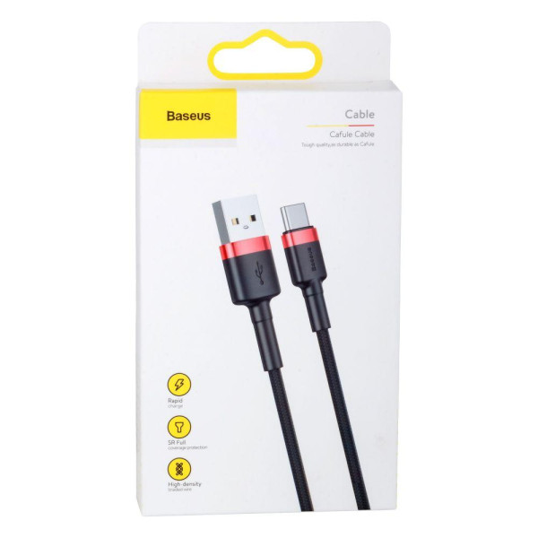 Кабель USB Baseus USB to Type-C 3A CATKLF-B