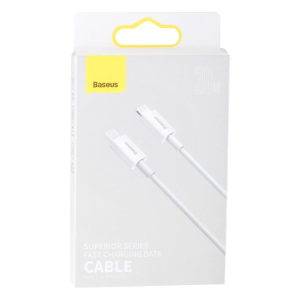 Кабель Baseus Type-C to Lightning PD 20W 1,5m CATLYS-B