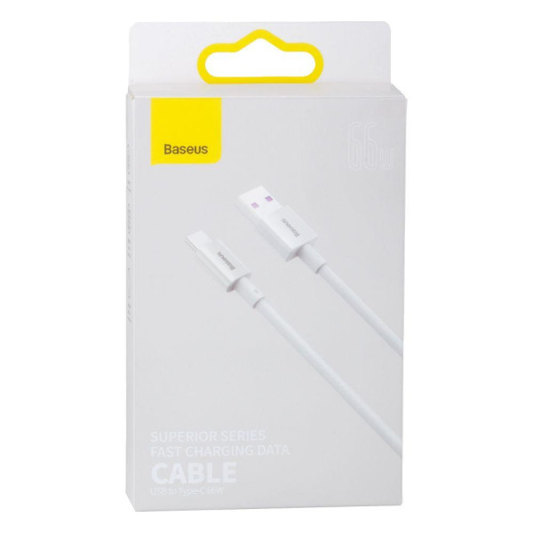 Кабель USB Baseus USB to Type-C 66W 2m CATYS-A