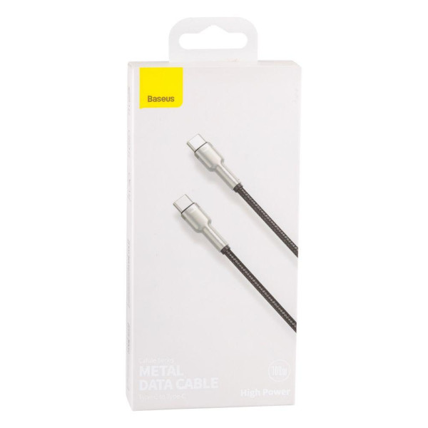 Кабель Baseus Type-C to Type-C 100W CATJK-C