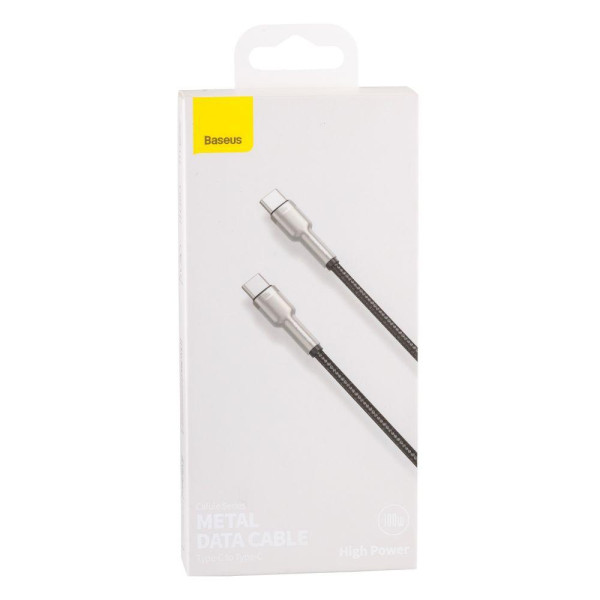 Кабель Baseus Type-C to Type-C 100W 2m CATJK-D