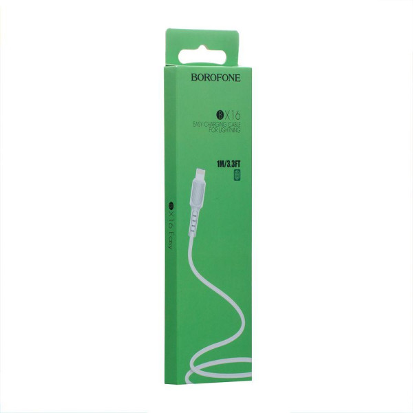 Кабель USB Borofone BX16 Lightning