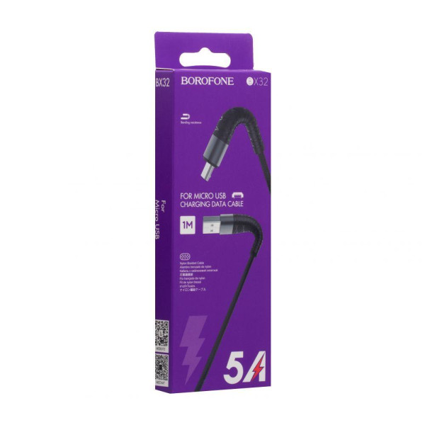Кабель USB Borofone BX32 Munificent Micro 1m