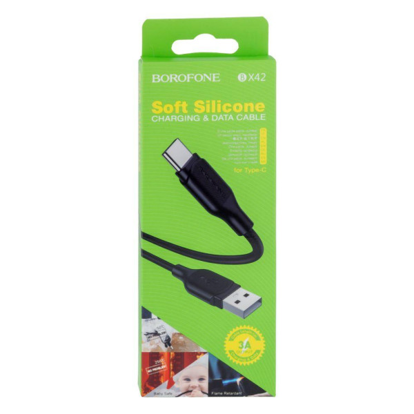 Кабель USB Borofone BX42 Silicone Type-C