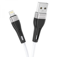 Кабель USB Borofone BX46  Rush silicone Lightning