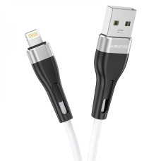 Кабель USB Borofone BX46  Rush silicone Lightning