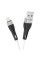 Кабель USB Borofone BX46  Rush silicone Lightning