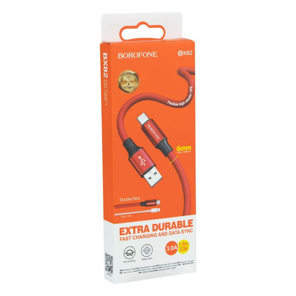 Кабель USB Borofone BX82 Type-C