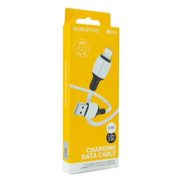 Кабель USB Borofone BX84 Lightning 2.4A