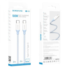 Кабель USB Borofone BX68 100W (20V5A) Type-C to Type-C 2M