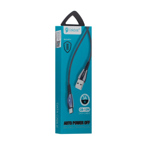 Кабель USB Celebrat CB-12m Micro