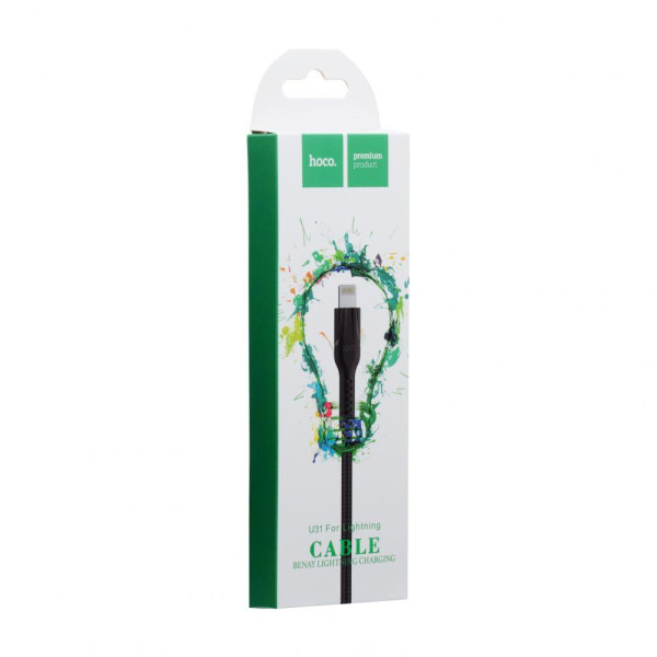 Кабель USB Hoco U31 Benay Lightning