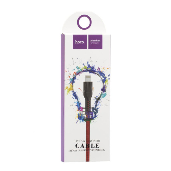 Кабель USB Hoco U31 Benay Lightning
