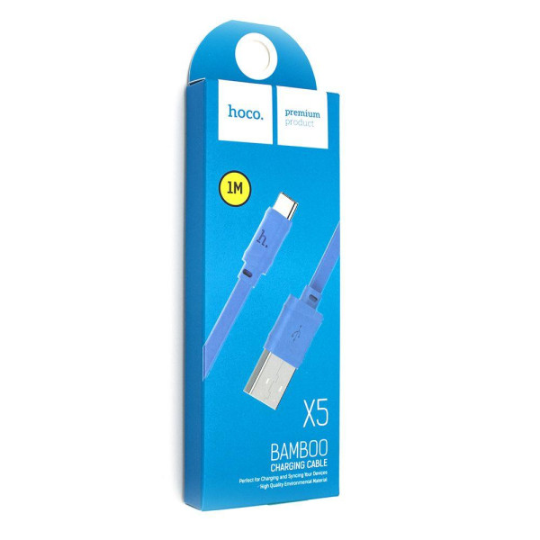 Кабель USB Hoco X5 Bamboo Type-C