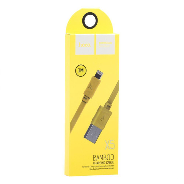 Кабель USB Hoco X5 Bamboo Lightning