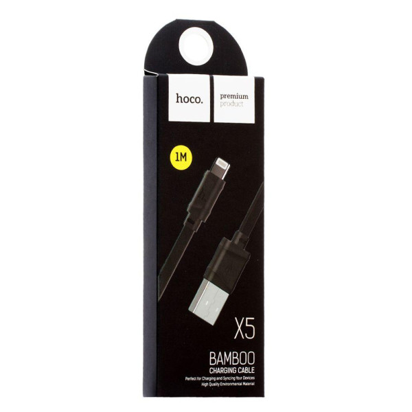Кабель USB Hoco X5 Bamboo Lightning