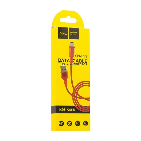 Кабель USB Hoco X26 Xpress Charging Type-C