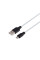 Кабель USB Hoco X21 Plus Silicone Micro 0.25m
