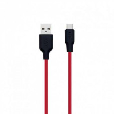 Кабель USB Hoco X21 Plus Silicone Type-C