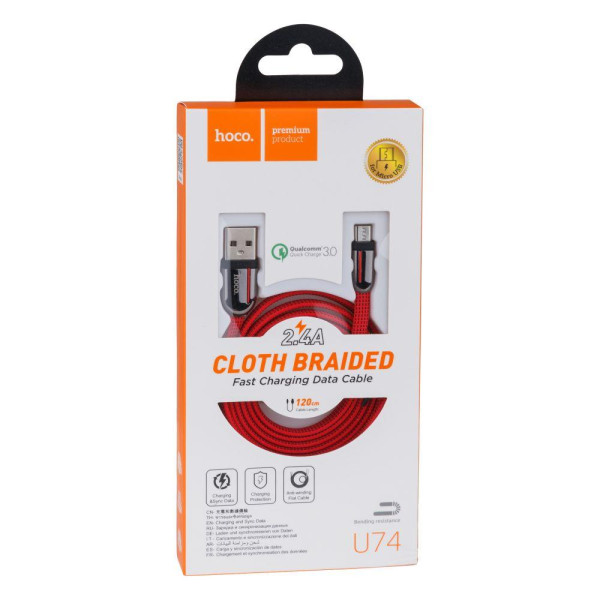 Кабель USB Hoco U74 Grand Micro