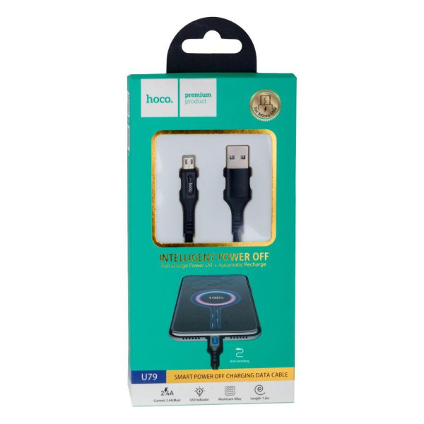 Кабель USB Hoco U79 Admirable Micro 2.4A