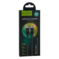Кабель USB Hoco X14 Double Speed 60W Type-C to Type-C