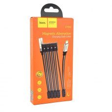 Кабель USB Hoco U103 Magnetic absorption charging data cable for Lightning