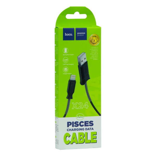 Кабель USB Hoco X24 Pisces Lightning