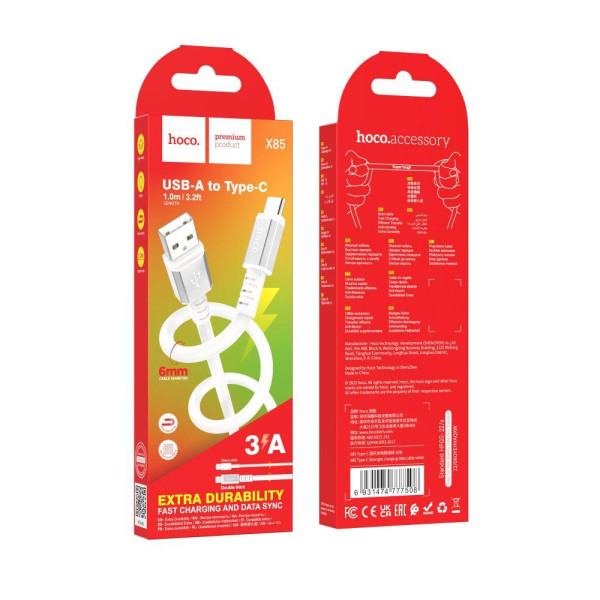 Кабель USB Hoco X85 Type-C