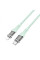 Кабель USB Hoco U111 Transparent Discovery Edition PD20W Type C to Lightning