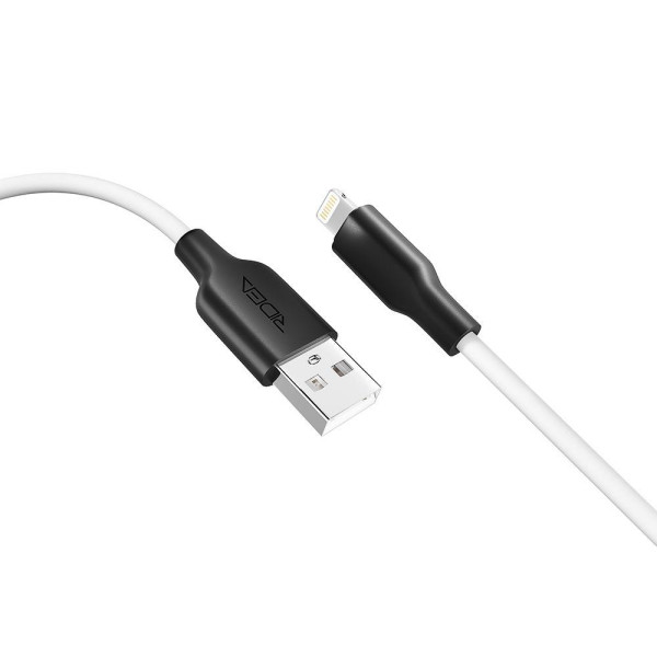 Кабель USB Ridea RC-M134 Soft Silico 12W Lightning