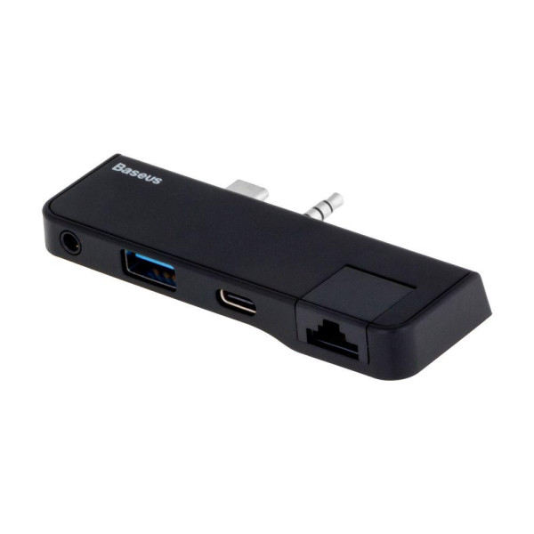 Хаб Baseus USB 3.0 / Type-C / RJ45 / AUX CAHUB-FG