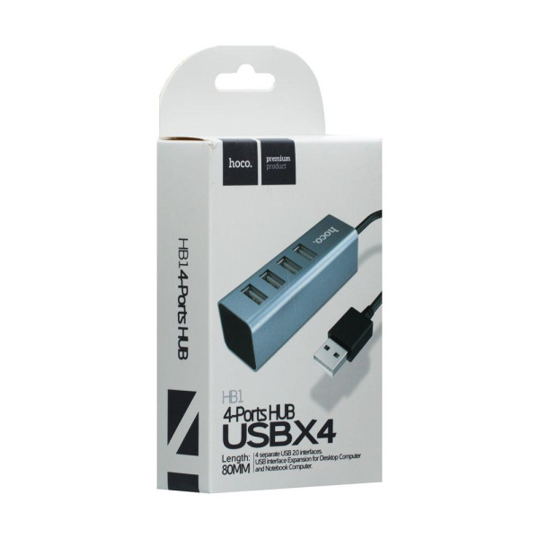 Хаб USB Hoco HB1 Line Machine 4USB