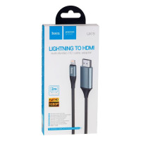 Перехідник Hoco UA15 Lightning to HDMI 2m