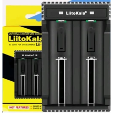 Мережевий зарядний пристрій LiitoKala Lii-L2 для акумуляторів 18650 | АА | ААА (2 слоти)