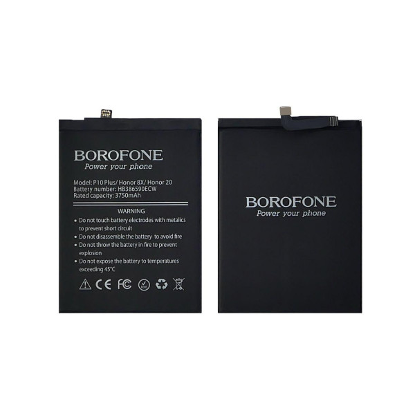 Акумулятор Borofone HB386590ECW | HB386589ECW для Huawei Mate 20 Lite | P10 Plus | Honor 8X | Honor 20