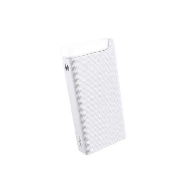 Зовнішній акумулятор (Power bank) Hoco J62 30000mAh з настільною лампою (Белый)