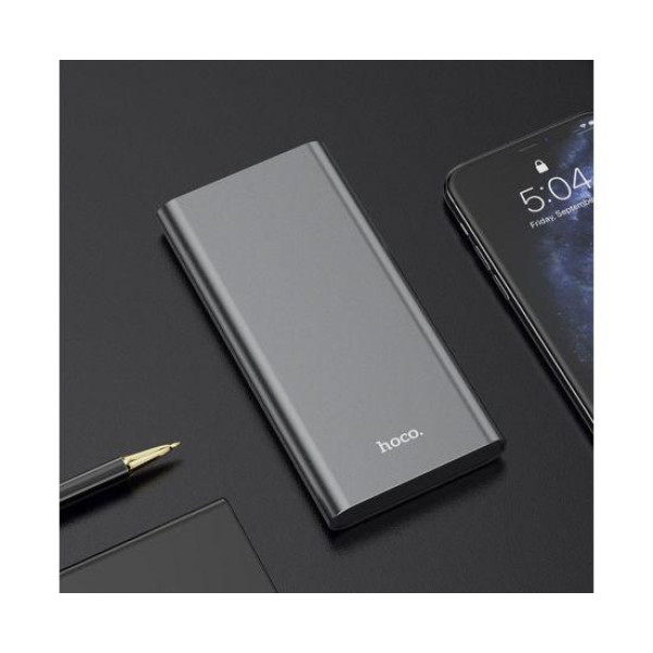 Зовнішній акумулятор (Power bank) Hoco J68 10000mAh (Сірий)